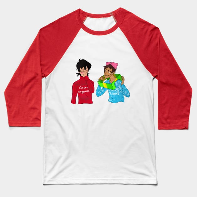 Klancemas - I am the Present {Detailed} Baseball T-Shirt by AniMagix101